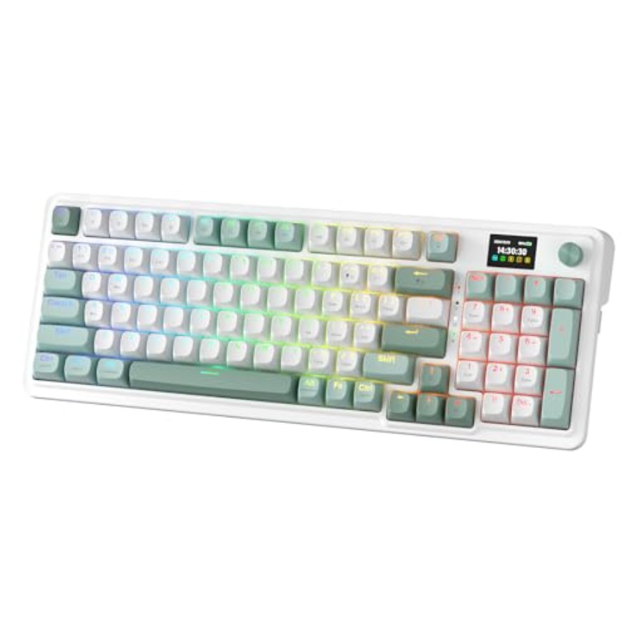 Gaming Keyboard No Noise - Gaming keyboard with wireless gasket mount