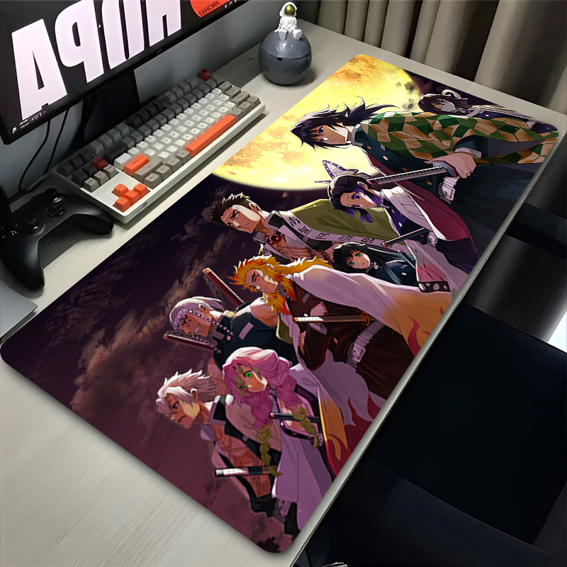 Gaming Keyboard Esports - Mousepad Anime D-demon Slayer Computer Accessories
