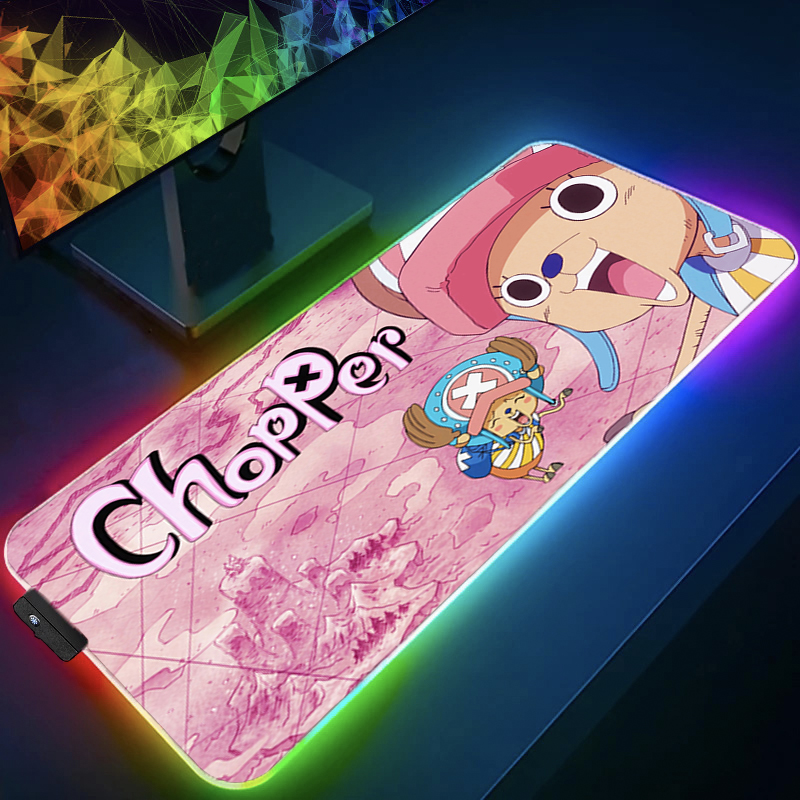 Gaming Keyboard Esports - RGB Mouse Pad one piece Tony