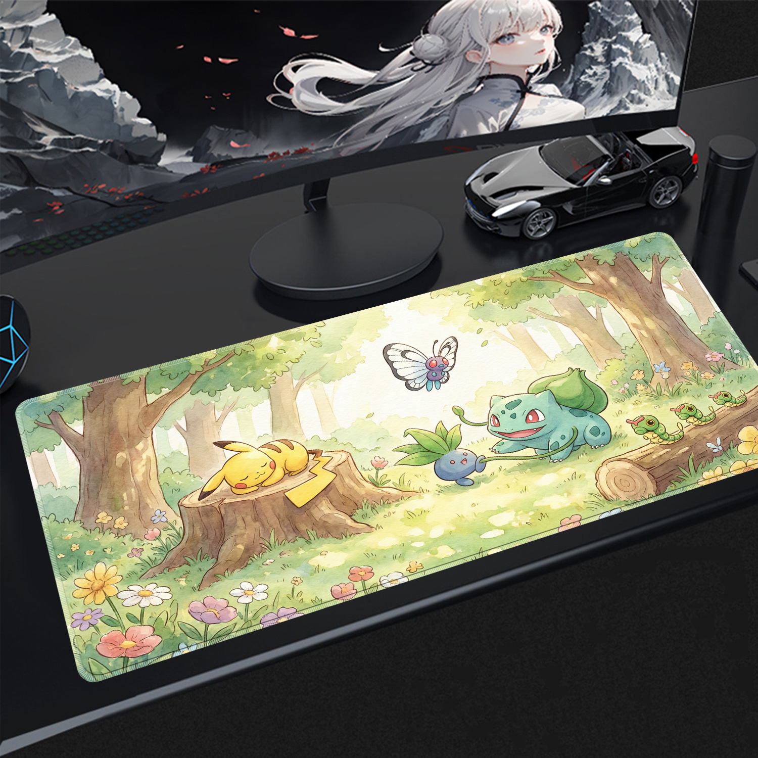 Gaming Keyboard Theme - Kawaii Mouse Pad Gaming PC Accessories