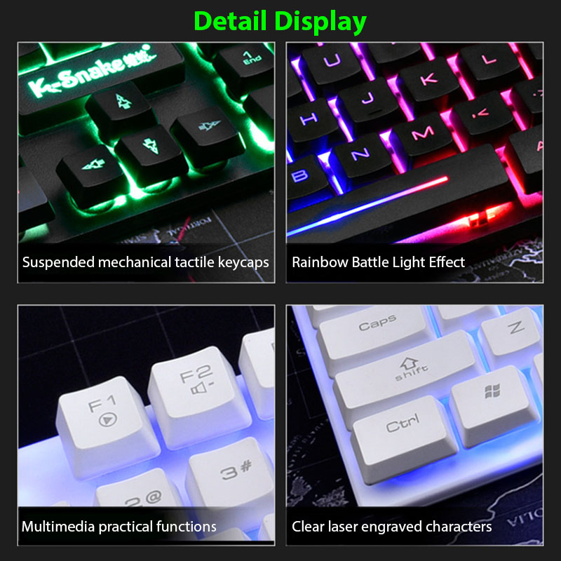 KM320 Keyboard And Mouse Set W - Gaming Keyboard Bundle ulasan dan harga