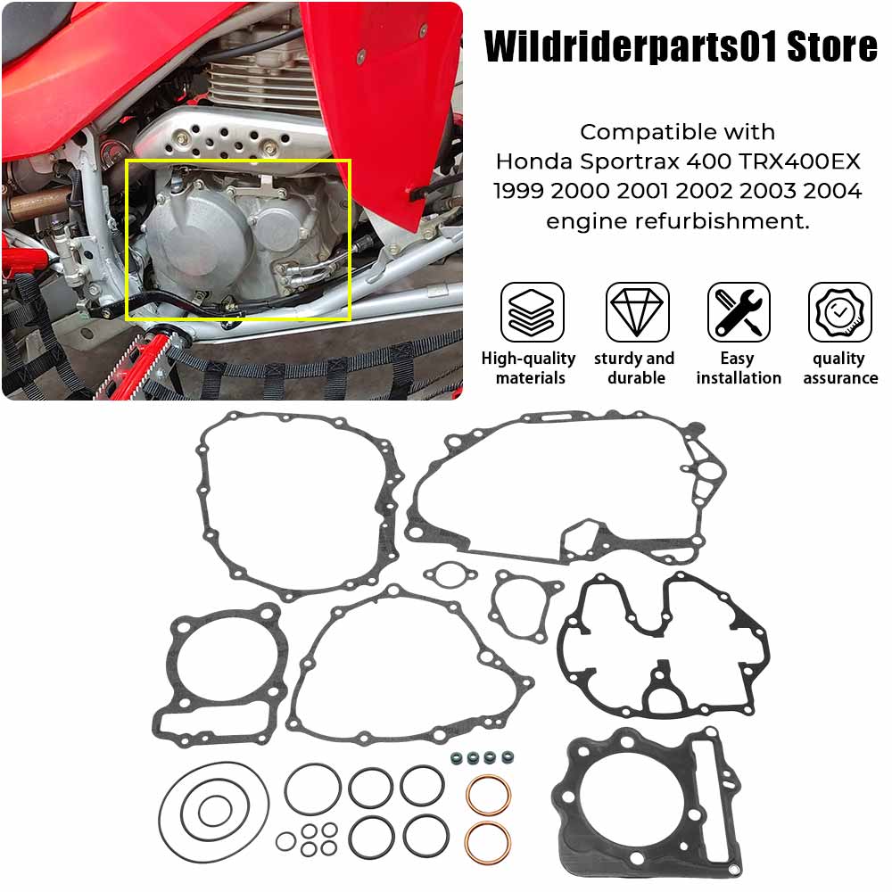 For Honda Sportrax 400 TRX400E - Gasket Mount Kit ulasan dan harga