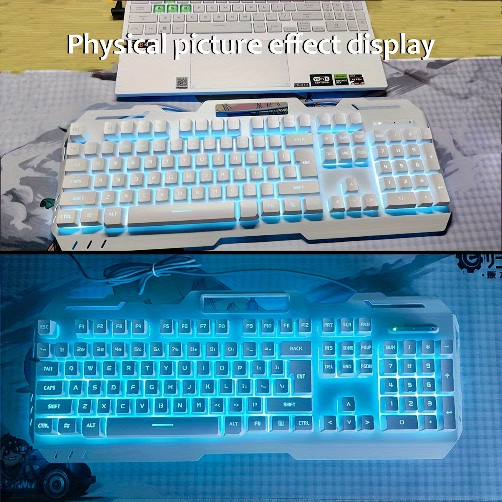 EWEADN GX80Z Gaming Membrane K - Gaming Keyboard Blue Switches ulasan dan harga