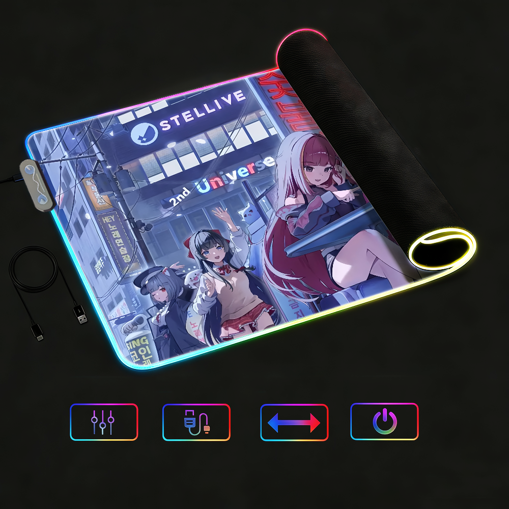 Band S-StelLive Mouse Pad RGB  - Gaming Keyboard High Ground ulasan dan harga
