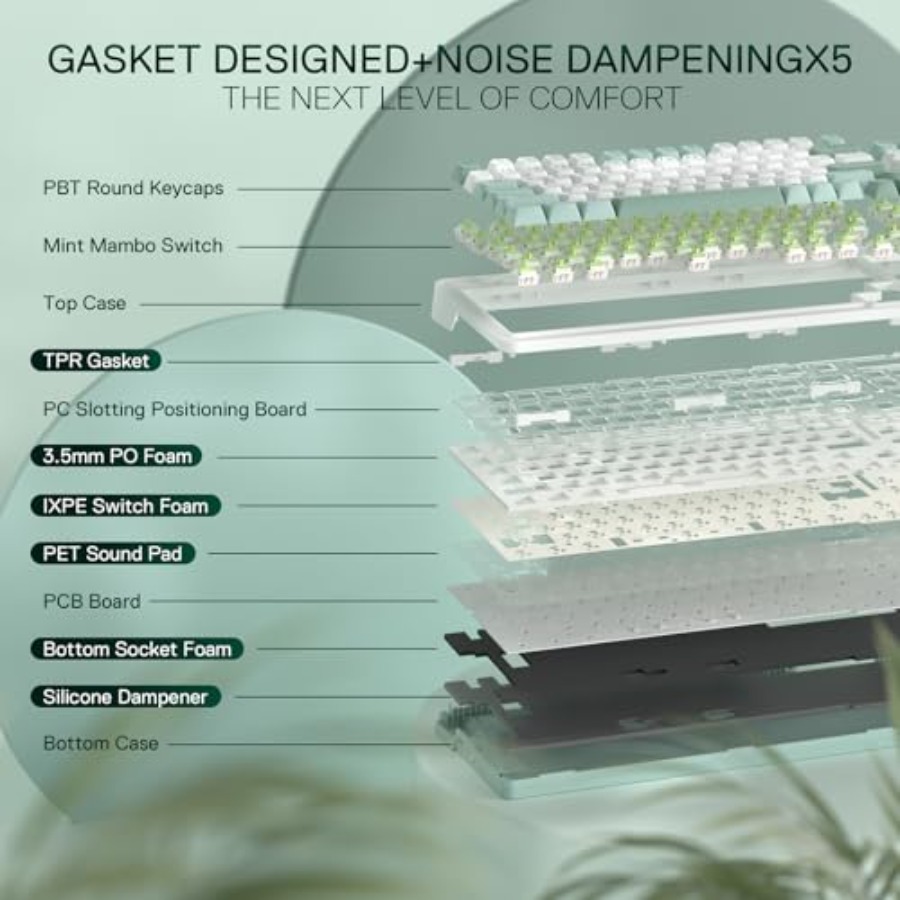 Gaming keyboard with wireless  - Gaming Keyboard No Noise ulasan dan harga