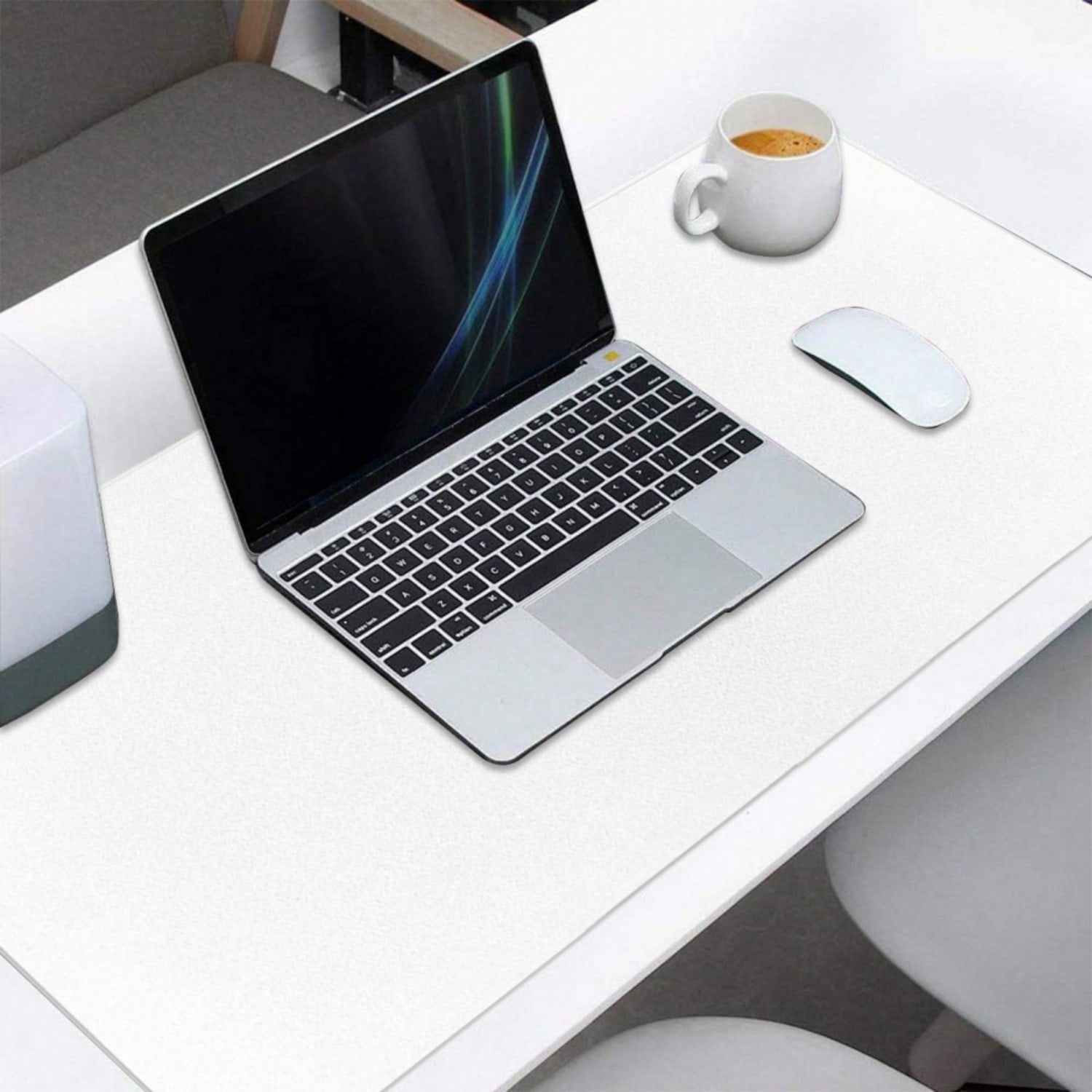 Elegant Floral Blue And Beige  - Gaming Keyboard Blue ulasan dan harga