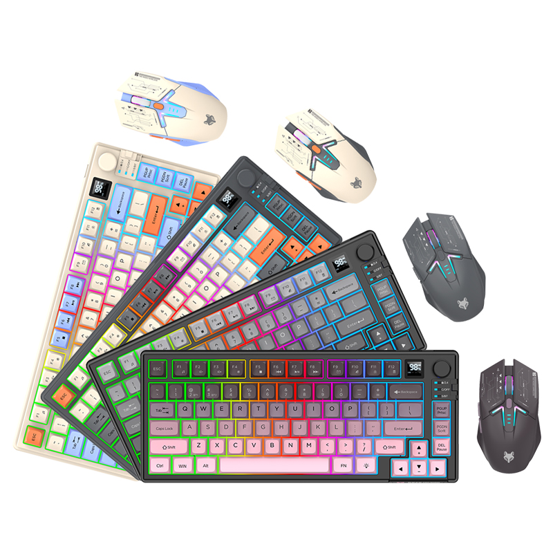 New Dual-Mode 80 Keys Wireless - Gaming Keyboard Mouse Set ulasan dan harga