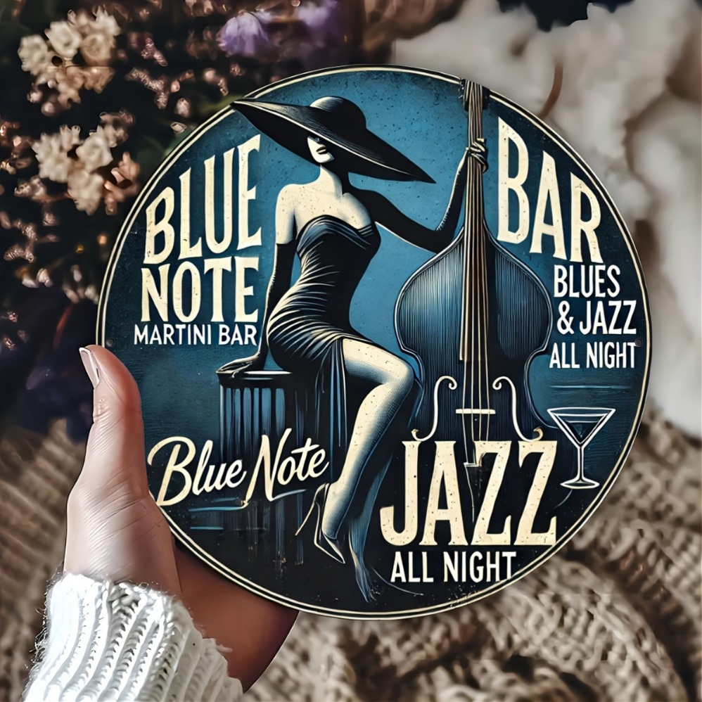 Blue Note Jazz Martini Bar Vin - Brass Weight Plate ulasan dan harga
