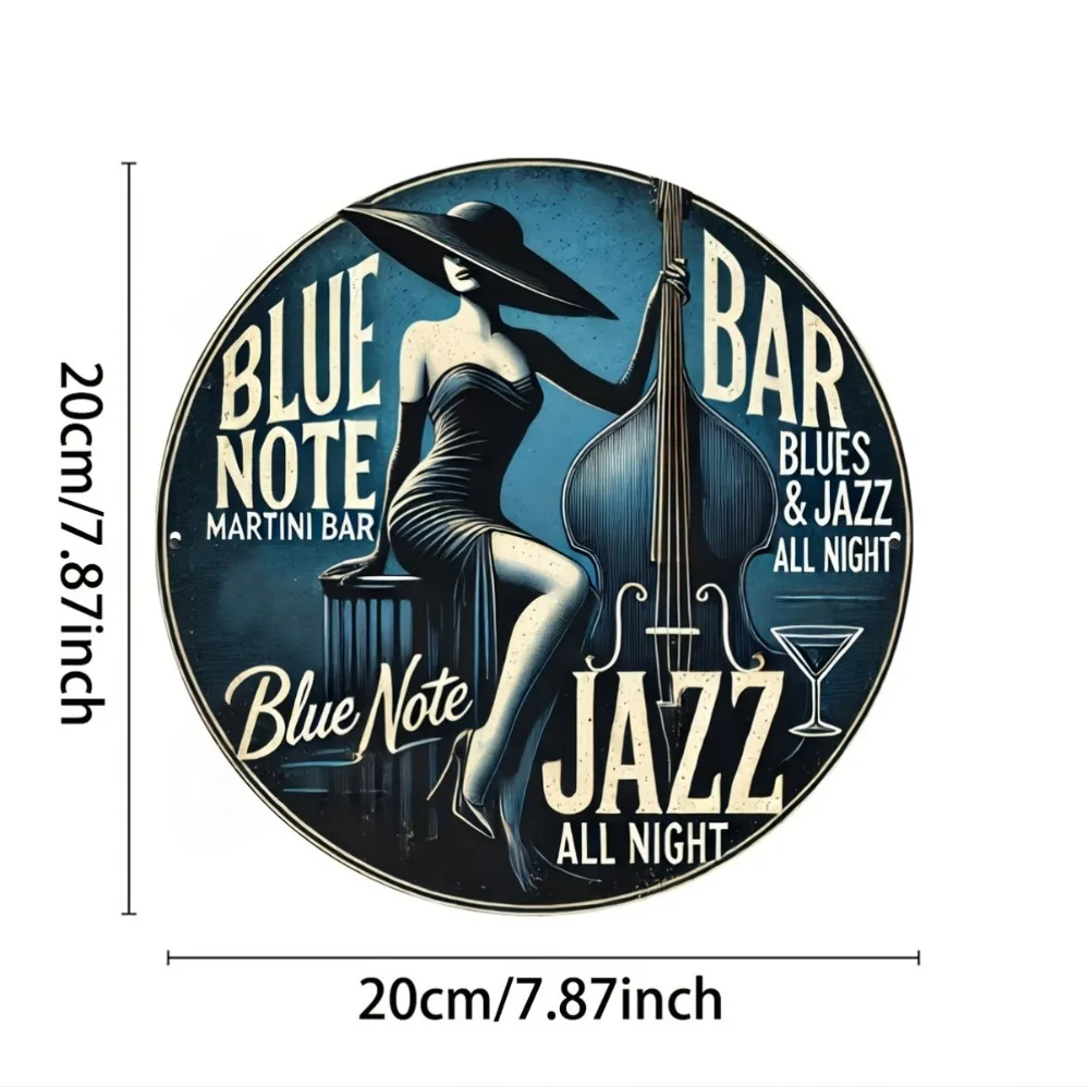 Blue Note Jazz Martini Bar Vin - Brass Weight Plate ulasan dan harga