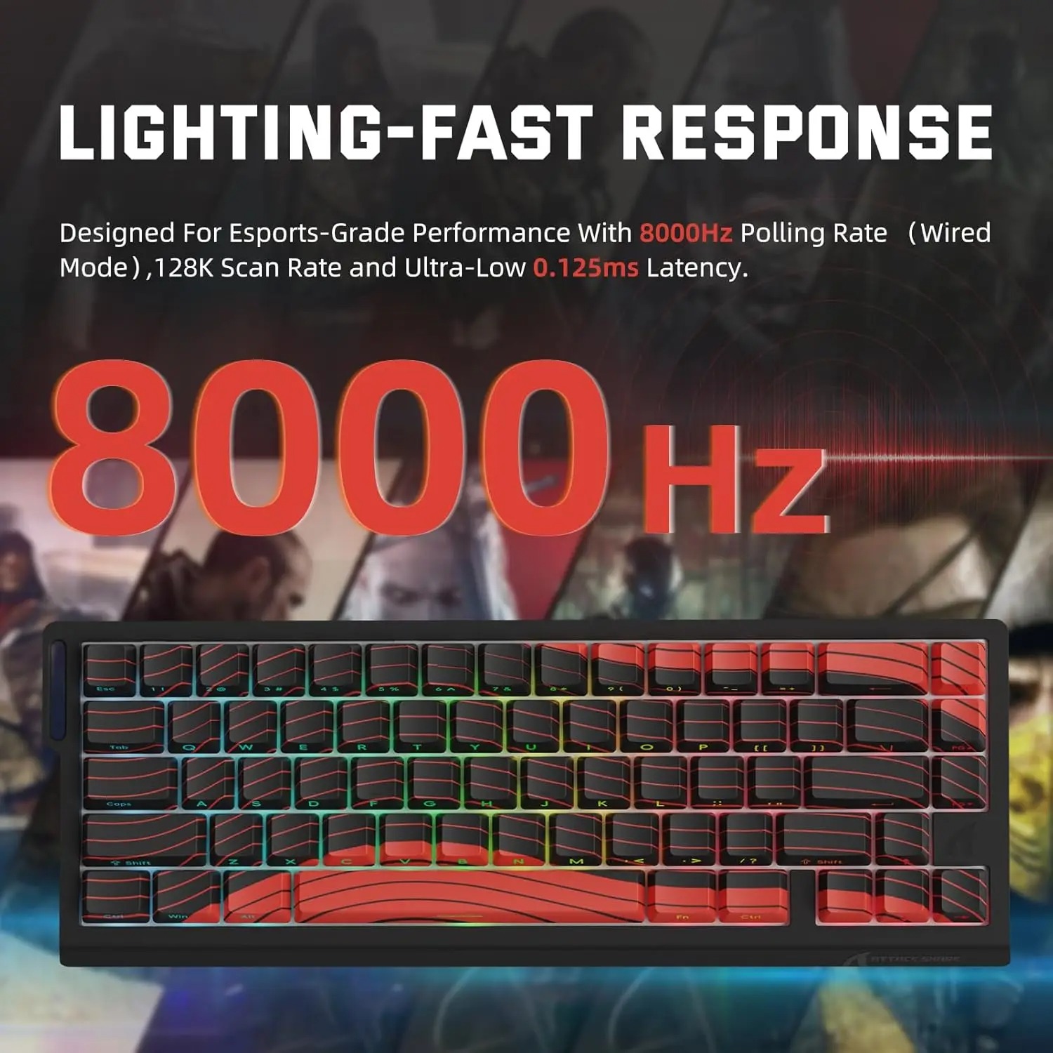 ATTACK SHARK X68 PRO HE Wirele - Gaming Keyboard Hot Swappable ulasan dan harga
