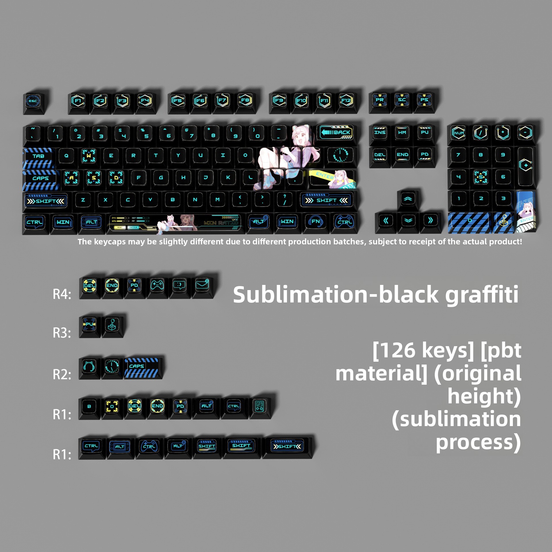 E-Sports Story - Black V1 Anim - Keyboard Gaming Transparent ulasan dan harga