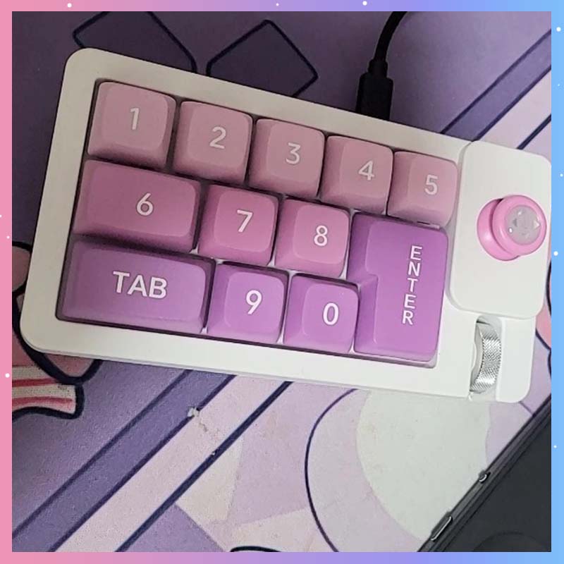 K810 Wired Numerical Mechanica - Gaming Keyboard Mechanical ulasan dan harga