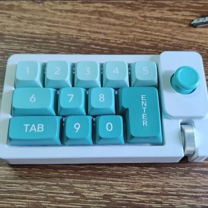 K810 Wired Numerical Mechanica - Gaming Keyboard Mechanical ulasan dan harga