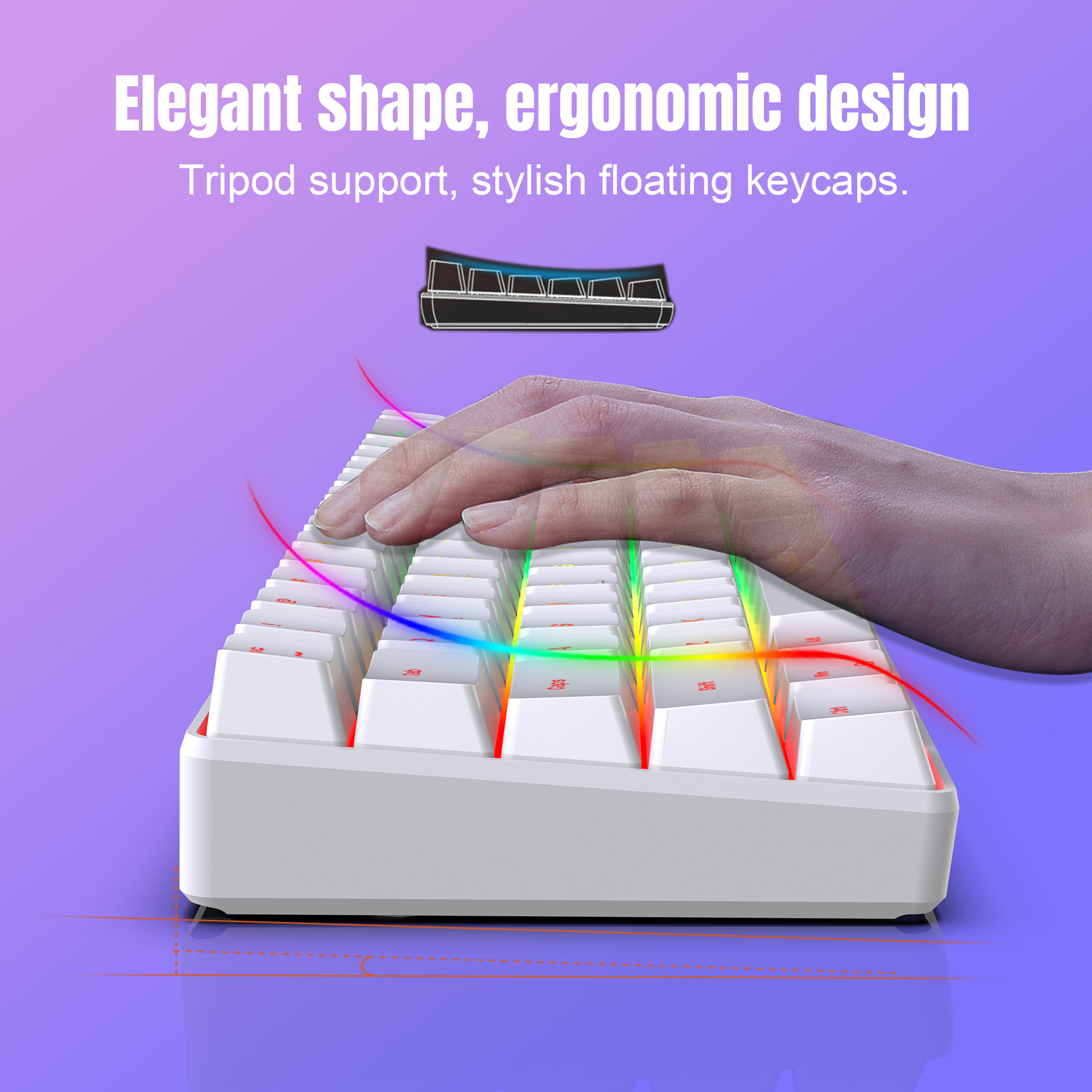 Keyboard and mouse 68key wired - Gaming Keyboard Mouse Set ulasan dan harga