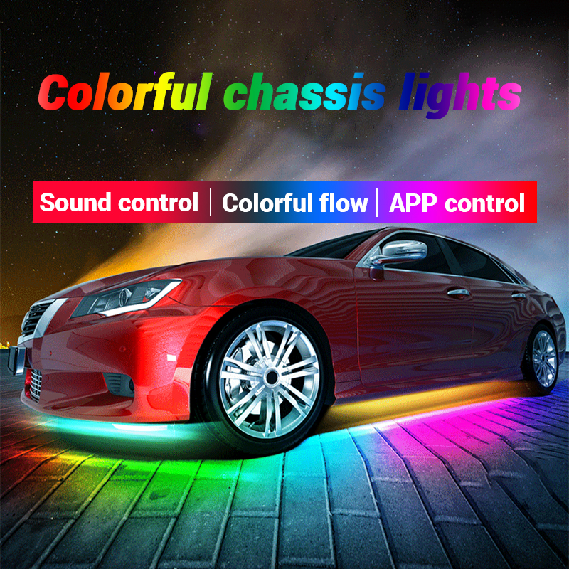 SEAMETAL Car Flexible Underglo - Rgb Underglow Strip ulasan dan harga
