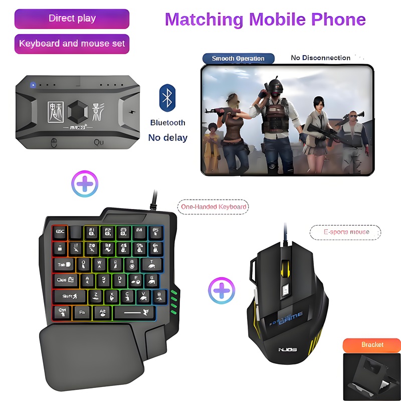 M1 Pro Gamepad Mobile Phone Ga - Gaming Keyboard Bundle ulasan dan harga