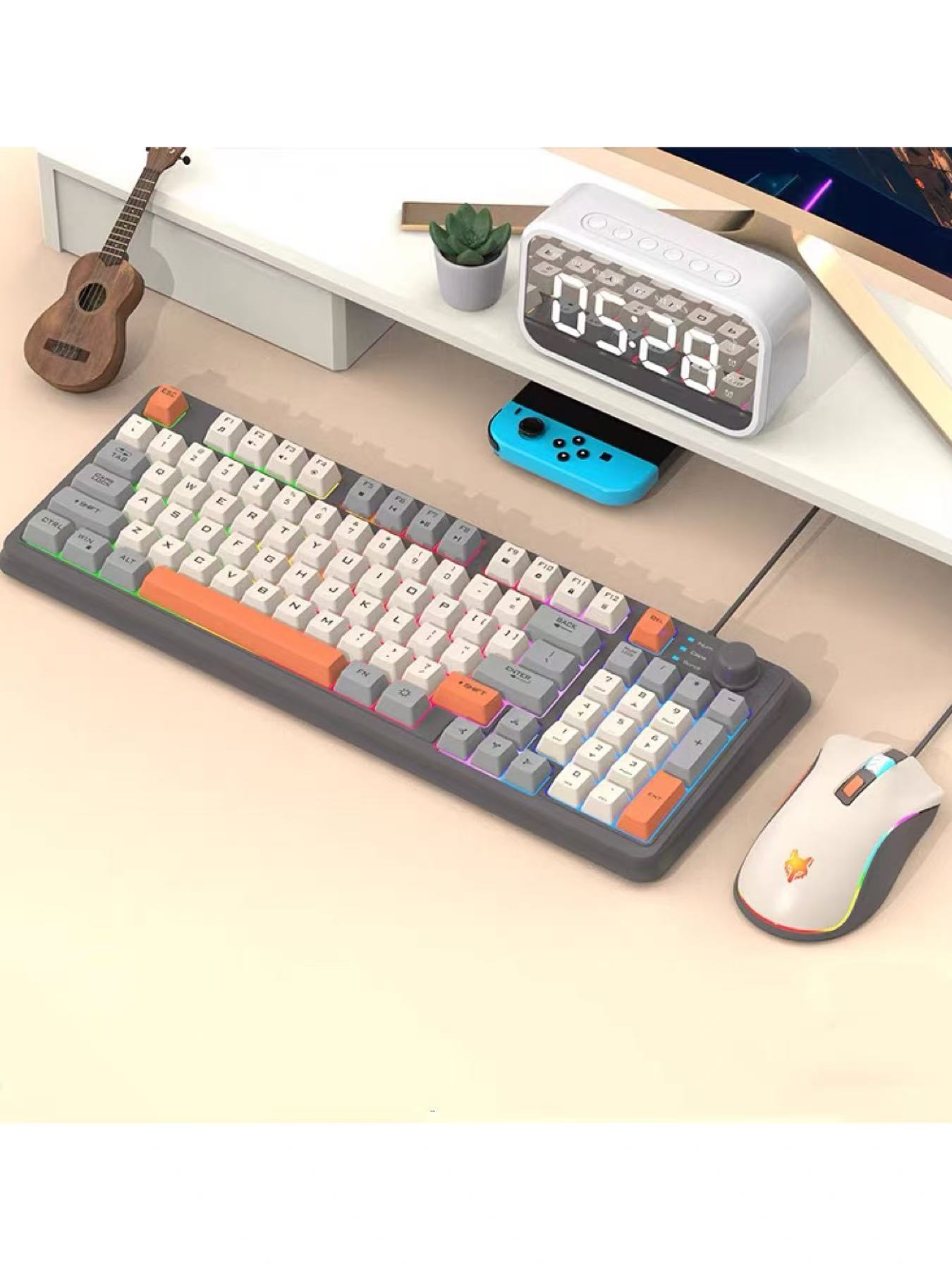 K820 USB Wired Gaming Keyboard - Gaming Keyboard Mouse Set ulasan dan harga