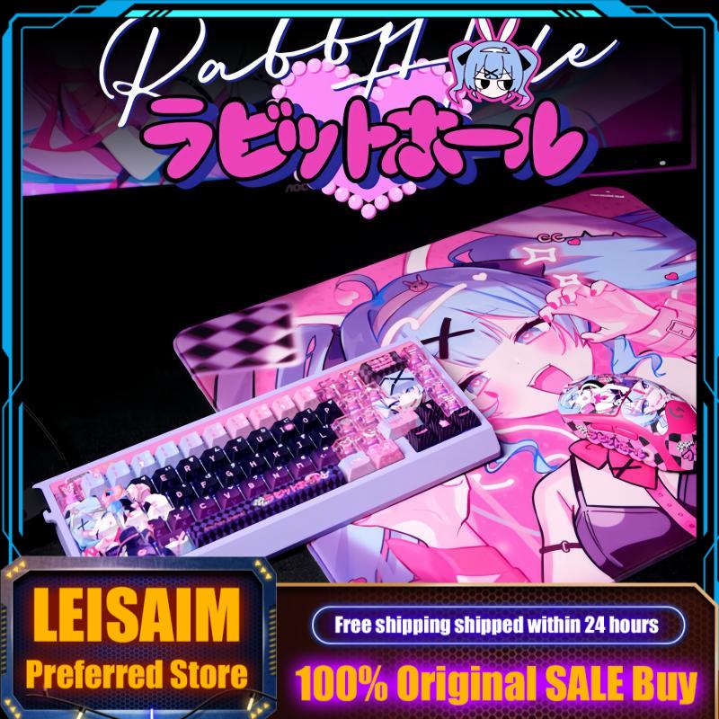 Anime Rabbit Hole Theme Keycap - Keyboard Gaming Transparent ulasan dan harga