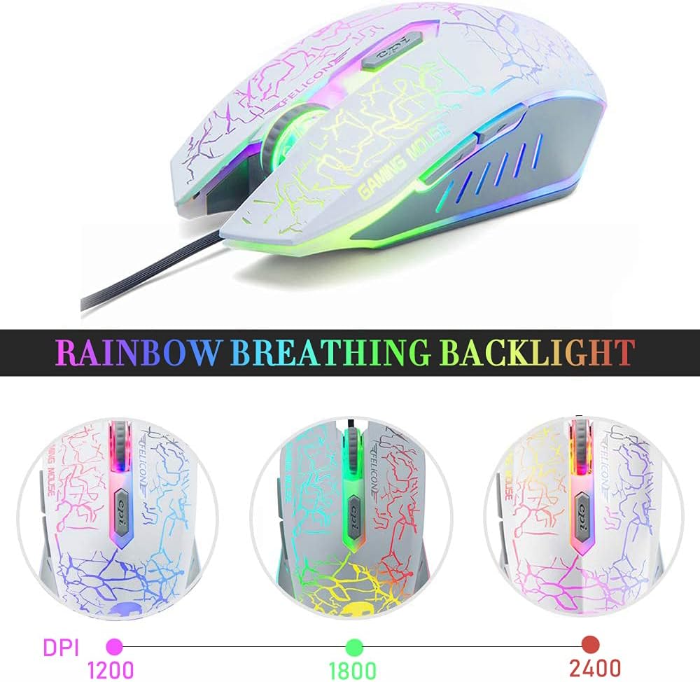 MAMBASNAKE T11 UK 100% Gaming  - Gaming Keyboard Mouse Set ulasan dan harga
