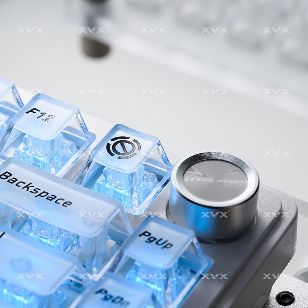 XVX Crystal Transparent Keycap - Keyboard Gaming Black ulasan dan harga