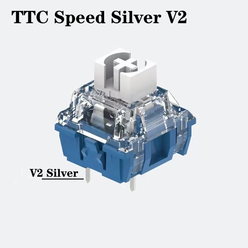 TTC Speed Silver V2 Switch Cus - Gaming Keyboard Hot Swappable ulasan dan harga