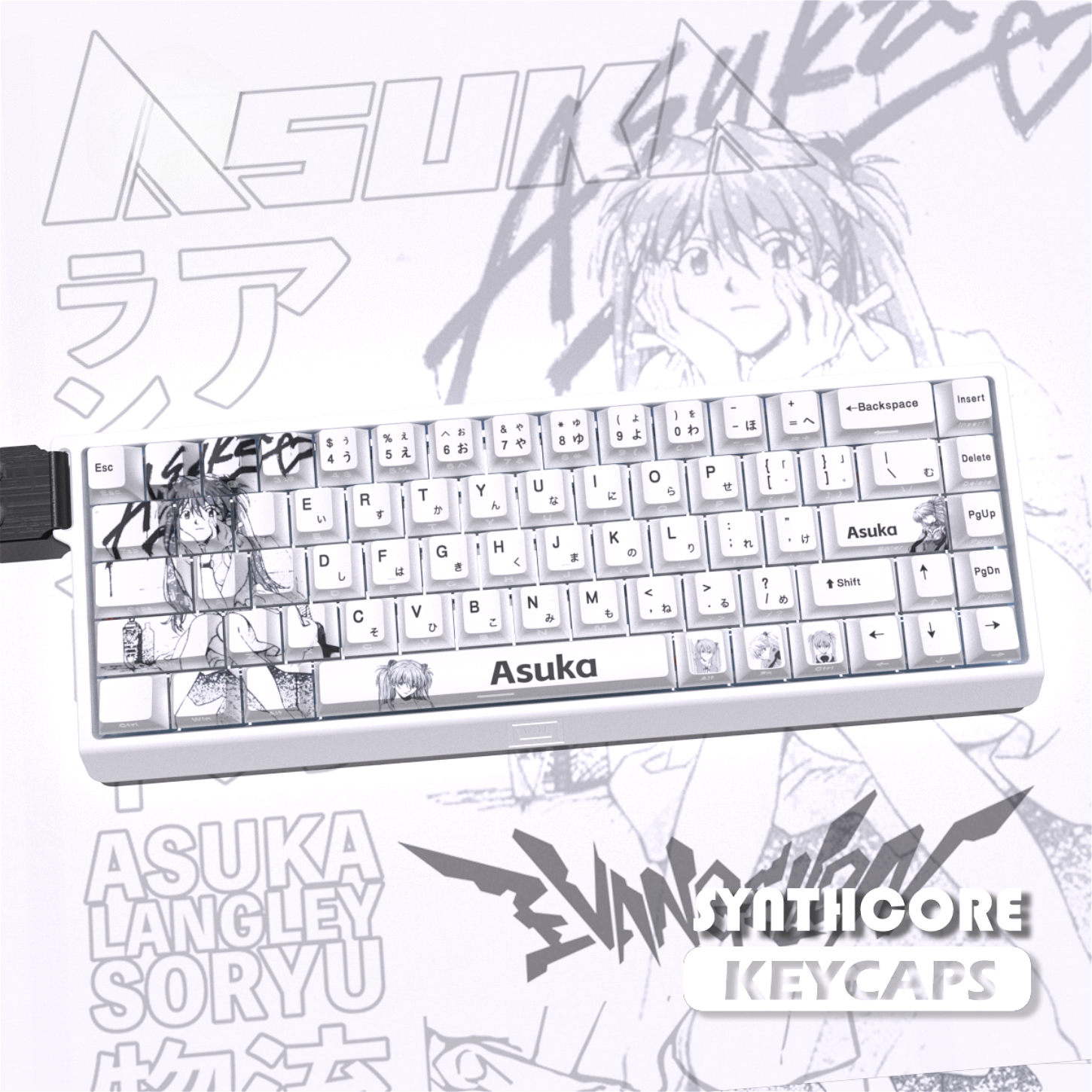Anime, Japanese Anime Akihiro  - Keyboard Gaming Transparent ulasan dan harga