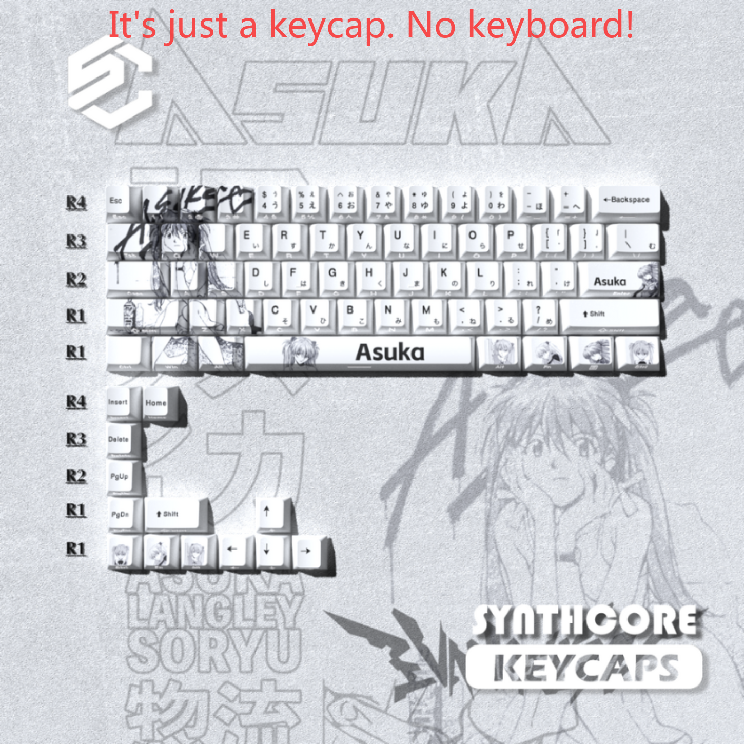 Anime, Japanese Anime Akihiro  - Keyboard Gaming Transparent ulasan dan harga