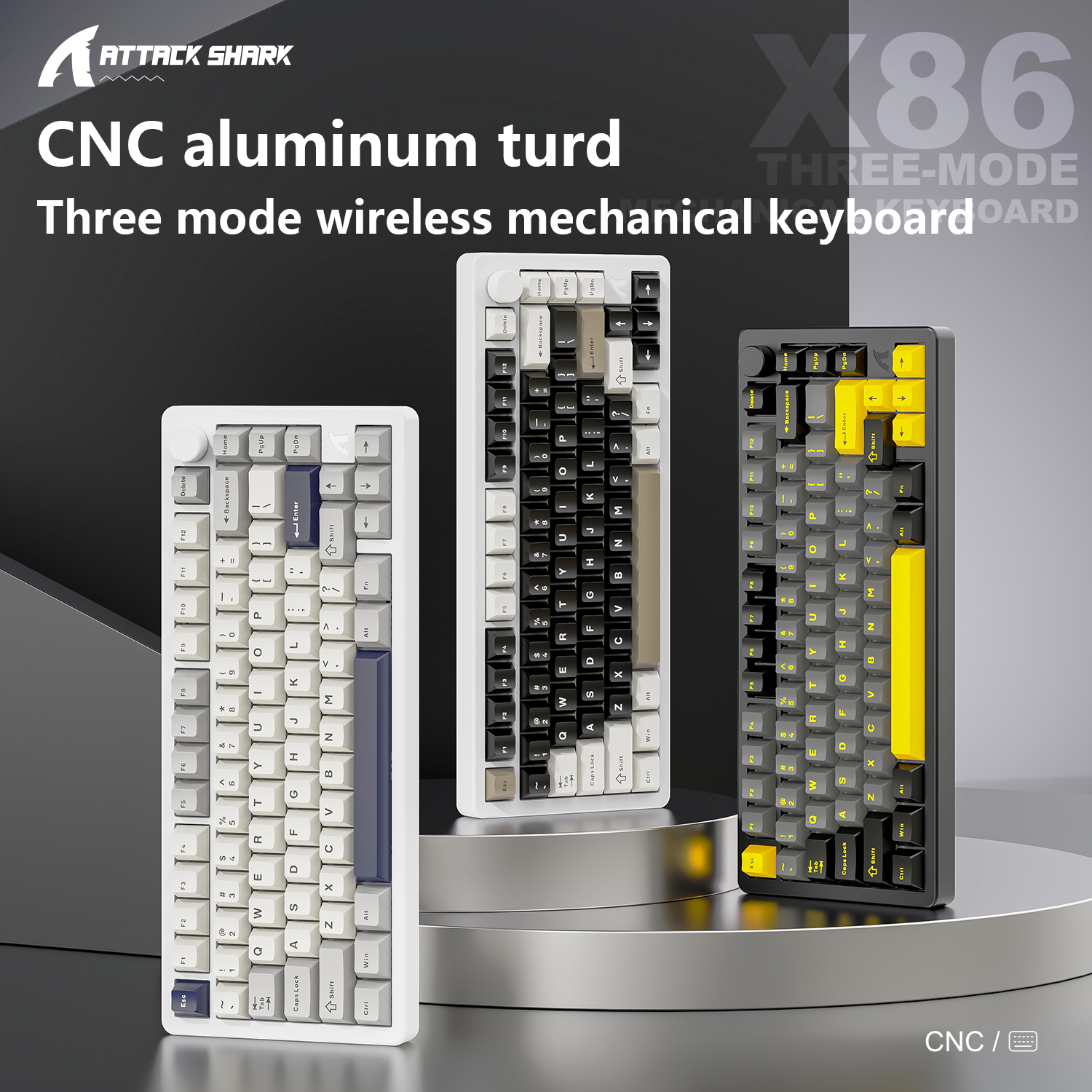 Attack Shark X86 Full-Key RGB  - Gaming Keyboard Mechanical ulasan dan harga