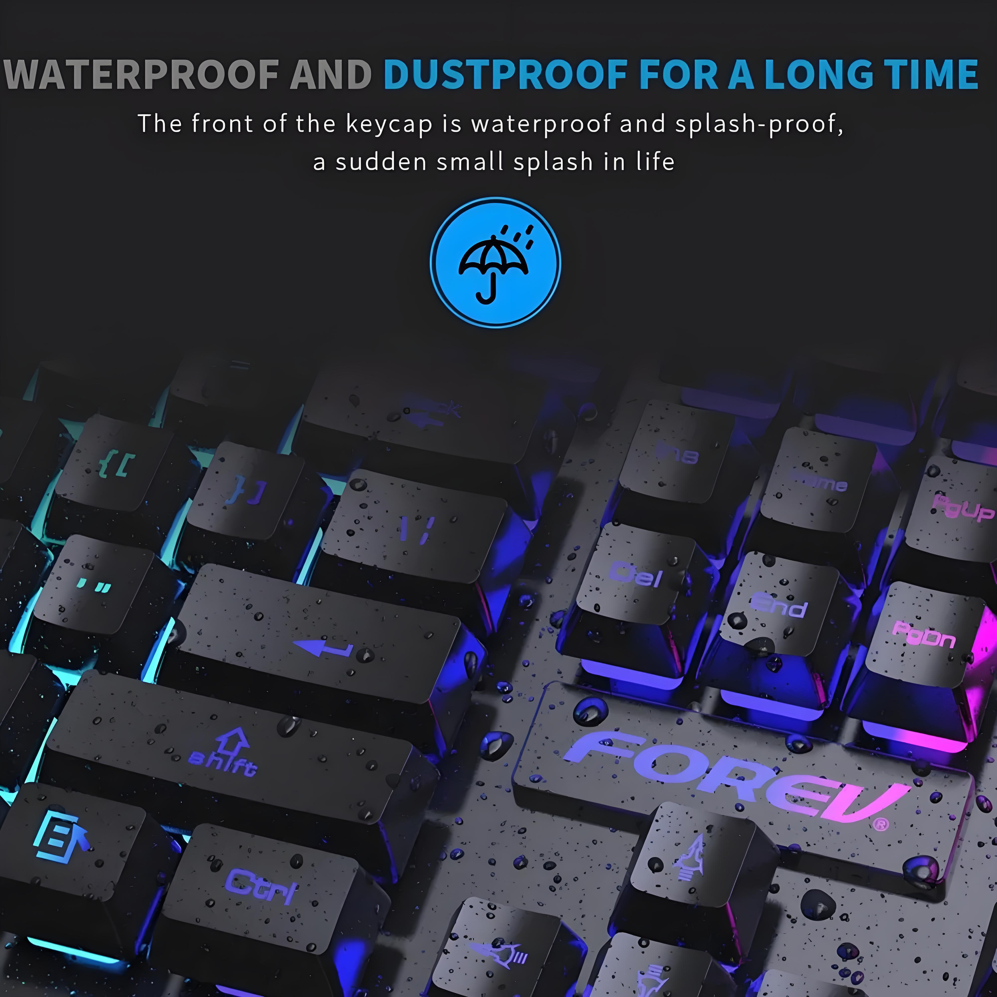104 key Wired Gaming Keyboard  - Gaming Keyboard Mouse Set ulasan dan harga