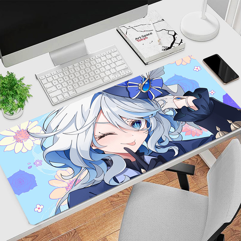 Gaming Mouse Pad, Stitched Edg - Gaming Keyboard Blue ulasan dan harga