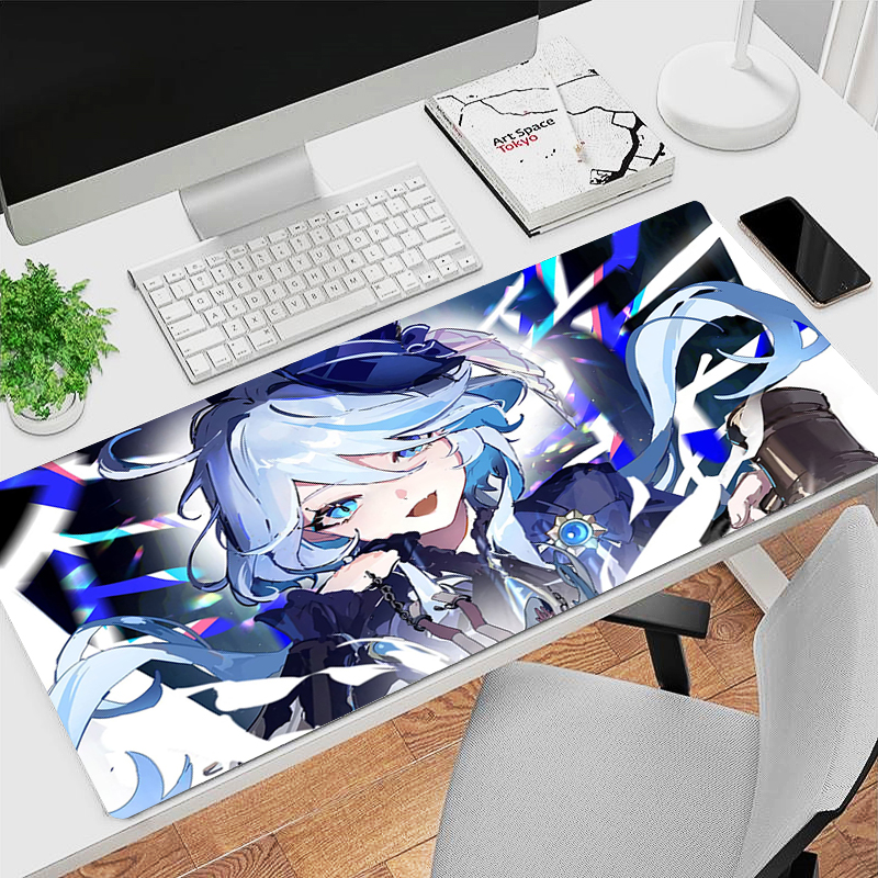 Gaming Mouse Pad, Stitched Edg - Gaming Keyboard Blue ulasan dan harga