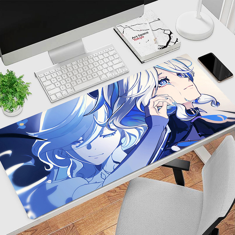 Gaming Mouse Pad, Stitched Edg - Gaming Keyboard Blue ulasan dan harga