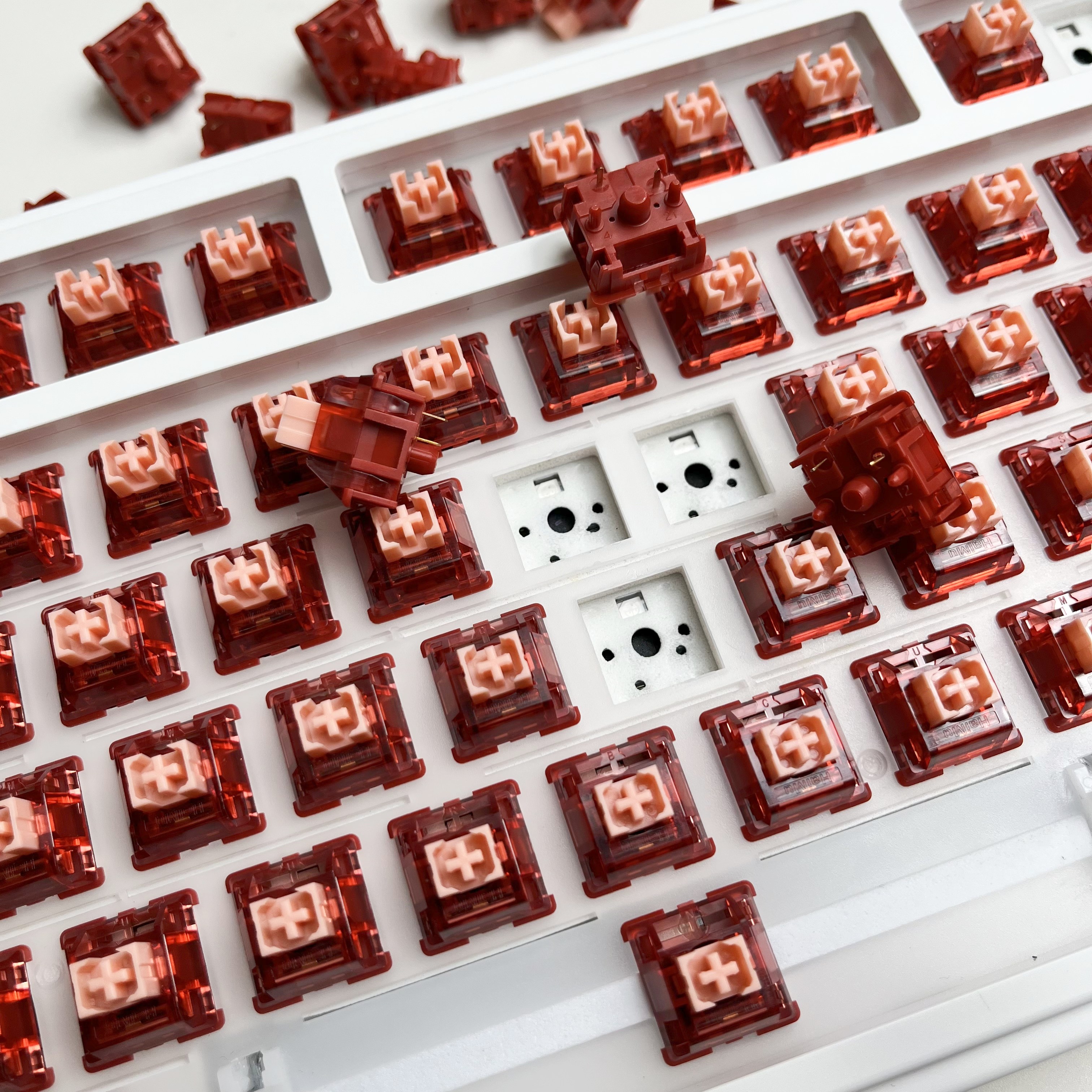 Haimu Heartbeat Switch Linear  - Gaming Keyboard Hot Swappable ulasan dan harga