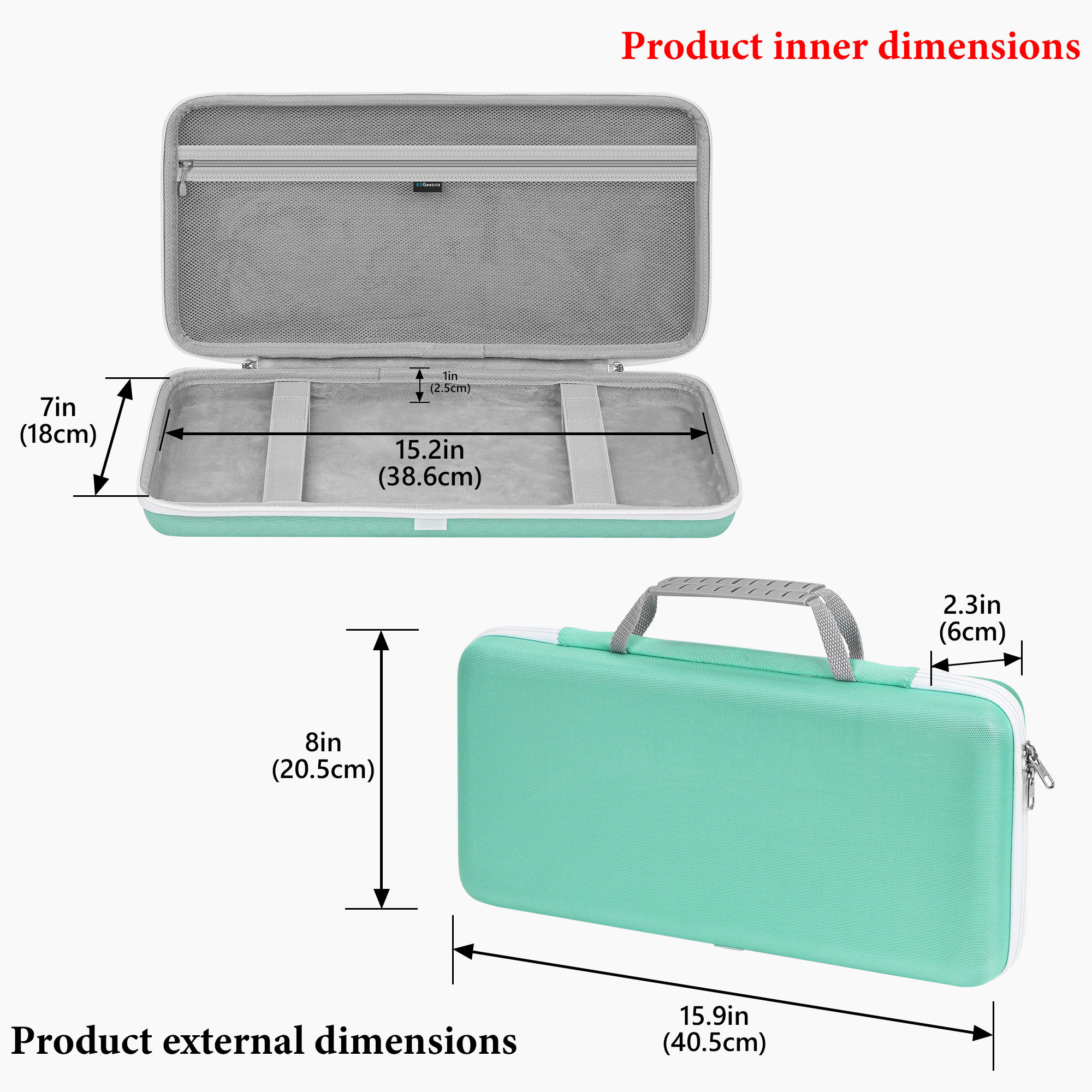 Geekria Keyboard Case, Compati - Gaming Keyboard Blue ulasan dan harga