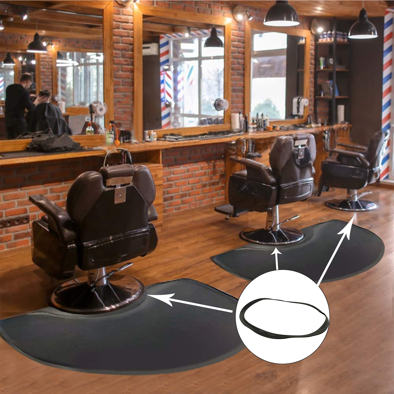 Barber Salon Styling Chair Hyd - Gasket Mount Kit ulasan dan harga