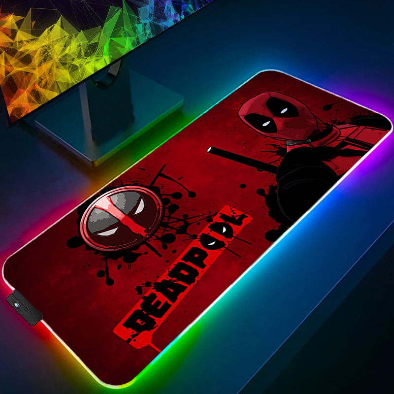 LED Mouse Pad Gaming Backlight - Gaming Keyboard Esports ulasan dan harga