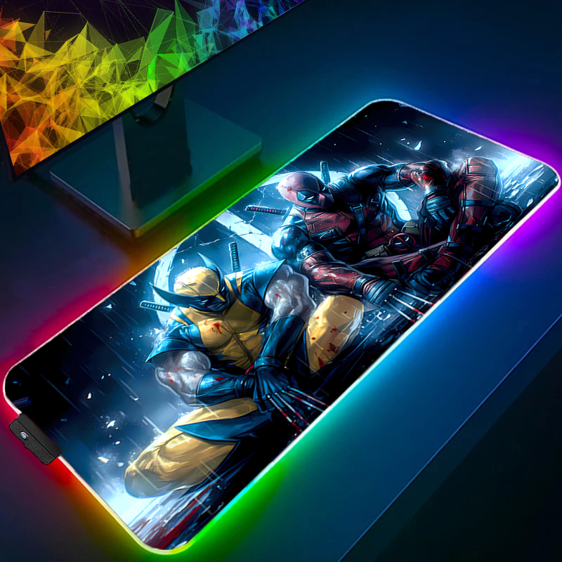 LED Mouse Pad Gaming Backlight - Gaming Keyboard Esports ulasan dan harga