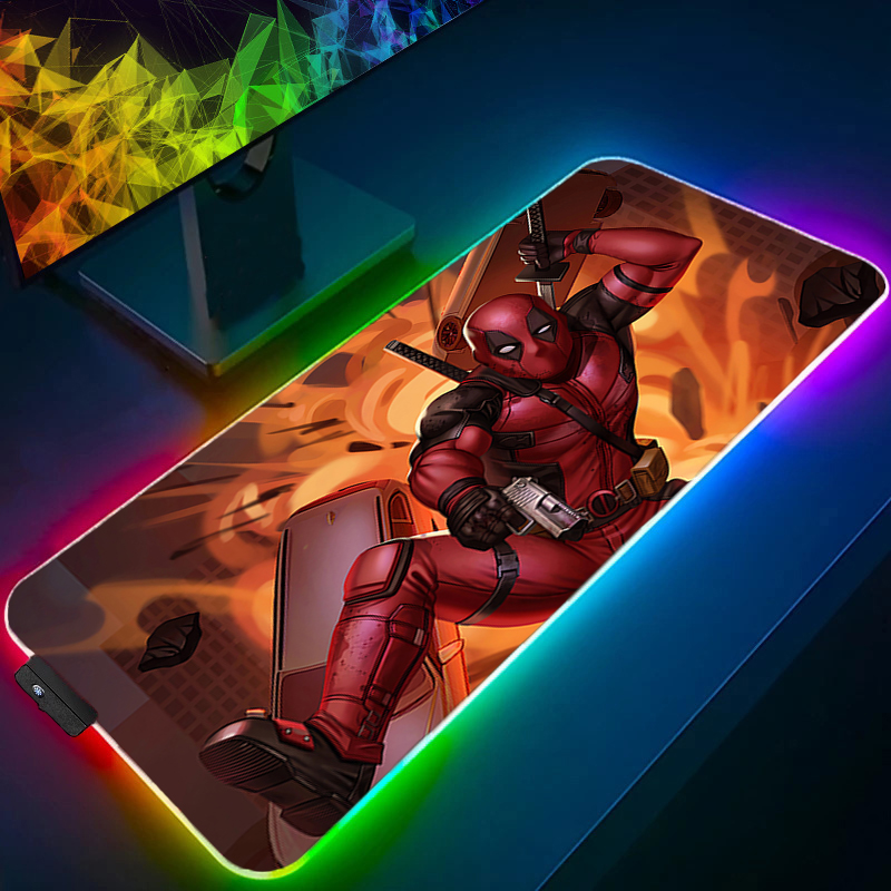 LED Mouse Pad Gaming Backlight - Gaming Keyboard Esports ulasan dan harga