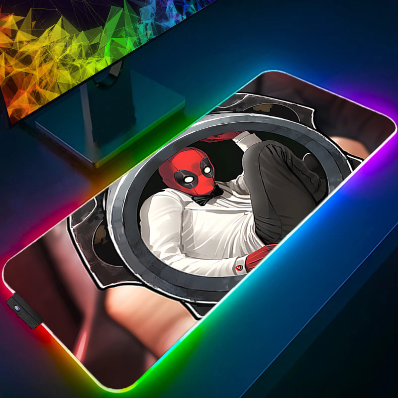 LED Mouse Pad Gaming Backlight - Gaming Keyboard Esports ulasan dan harga