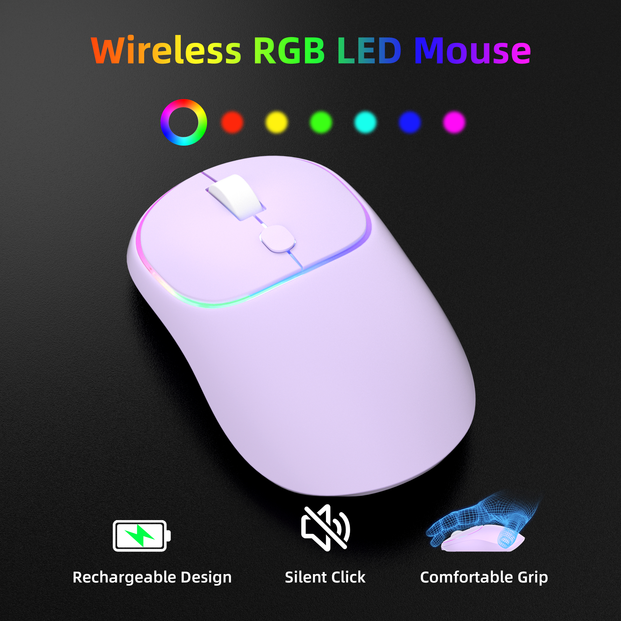 MageGee V550 Wireless Gaming K - Keyboard Gaming Transparent ulasan dan harga