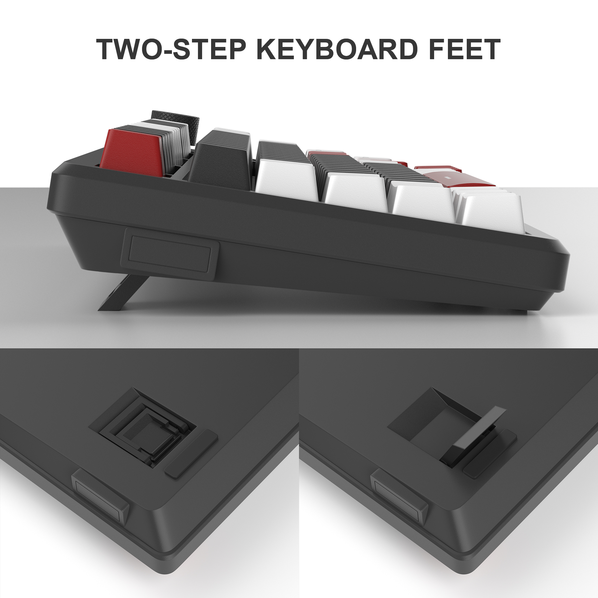 MageGee 75% Mechanical Gaming  - Gaming Keyboard Blue Switches ulasan dan harga