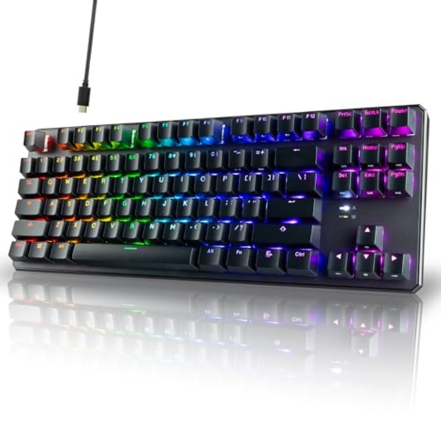 Phantom+ 87 Mechanical Gaming  - Gaming Keyboard Thocky ulasan dan harga