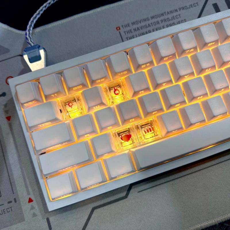 Valorant Skills Keycaps Mechan - Keyboard Gaming Transparent ulasan dan harga