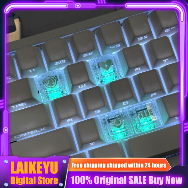 Valorant Skills Keycaps Mechan - Keyboard Gaming Transparent ulasan dan harga