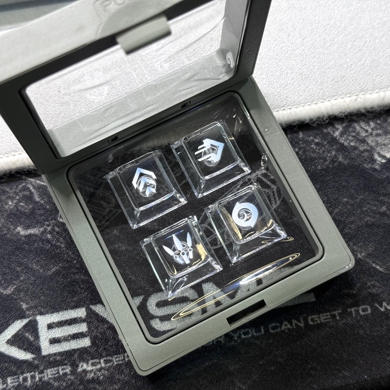 Valorant Skills Keycaps Mechan - Keyboard Gaming Transparent ulasan dan harga