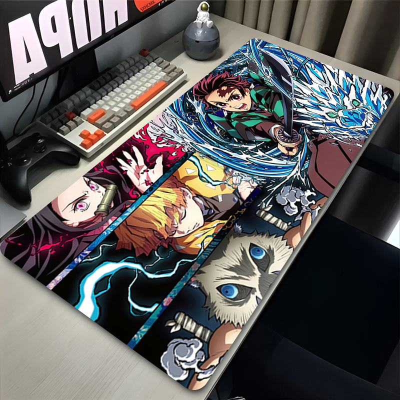 Mousepad Anime D-demon Slayer  - Gaming Keyboard Esports ulasan dan harga