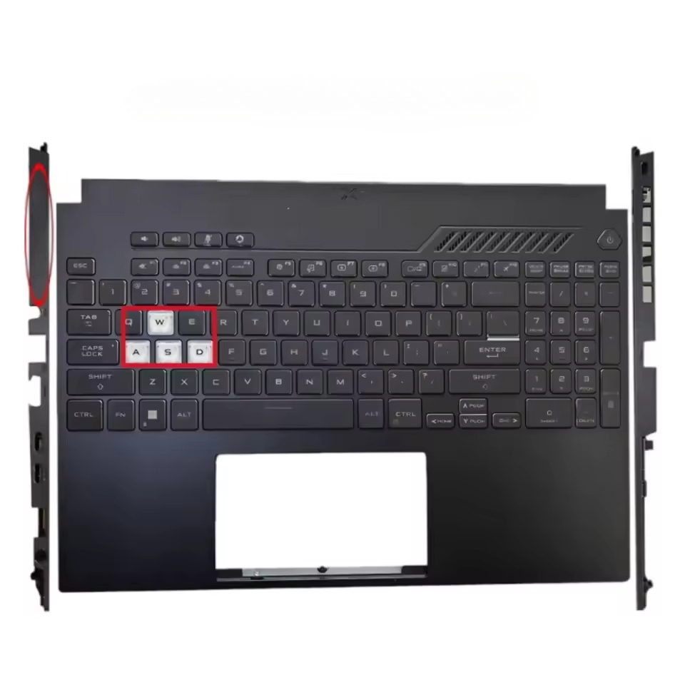 New Keyboard Palmrest Upper To - Keyboard Gaming Black ulasan dan harga