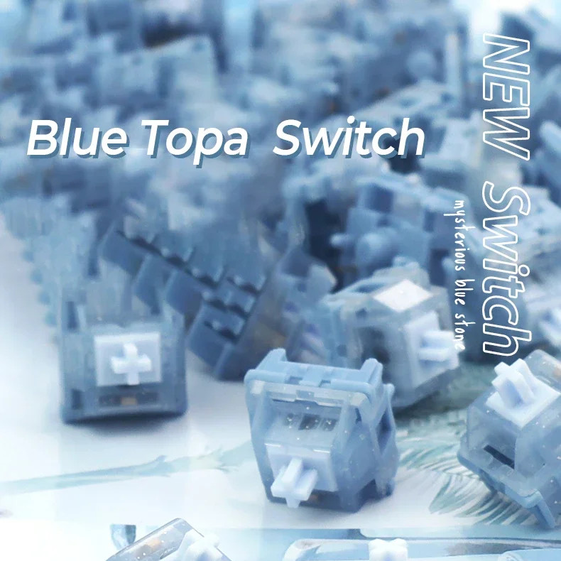 HMX Blue Topa Switch Linear Sw - Gaming Keyboard Blue Switches ulasan dan harga