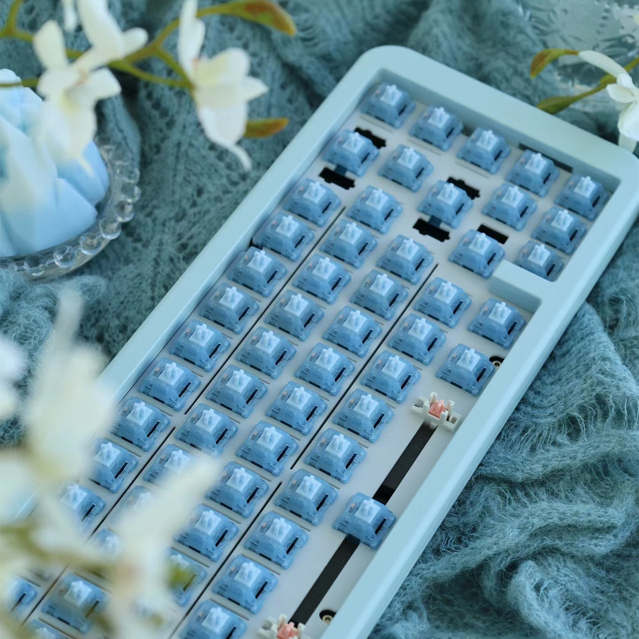 HMX Blue Topa Switch Linear Sw - Gaming Keyboard Blue Switches ulasan dan harga