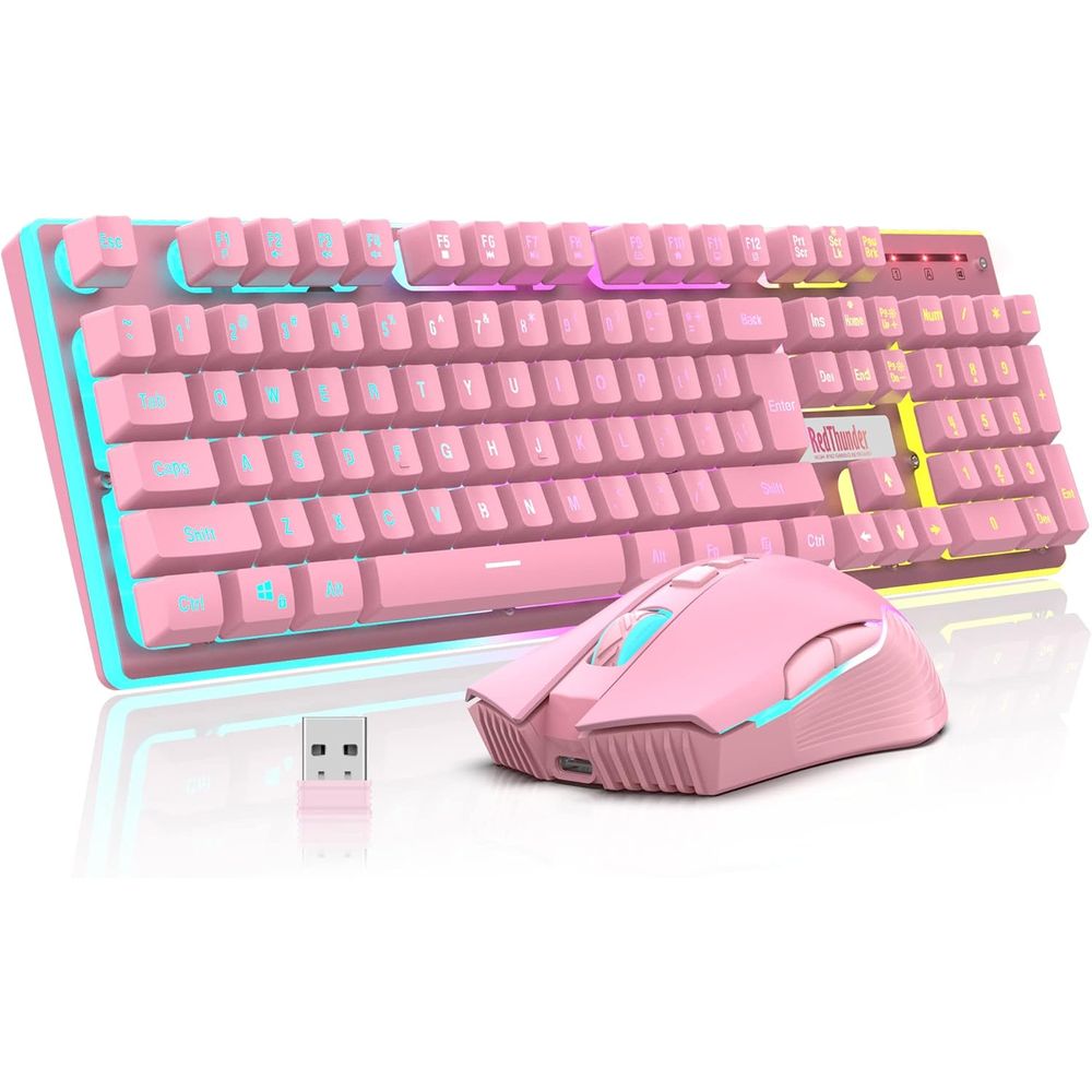 Wireless Gaming Keyboard and M - Gaming Keyboard Mouse Set ulasan dan harga